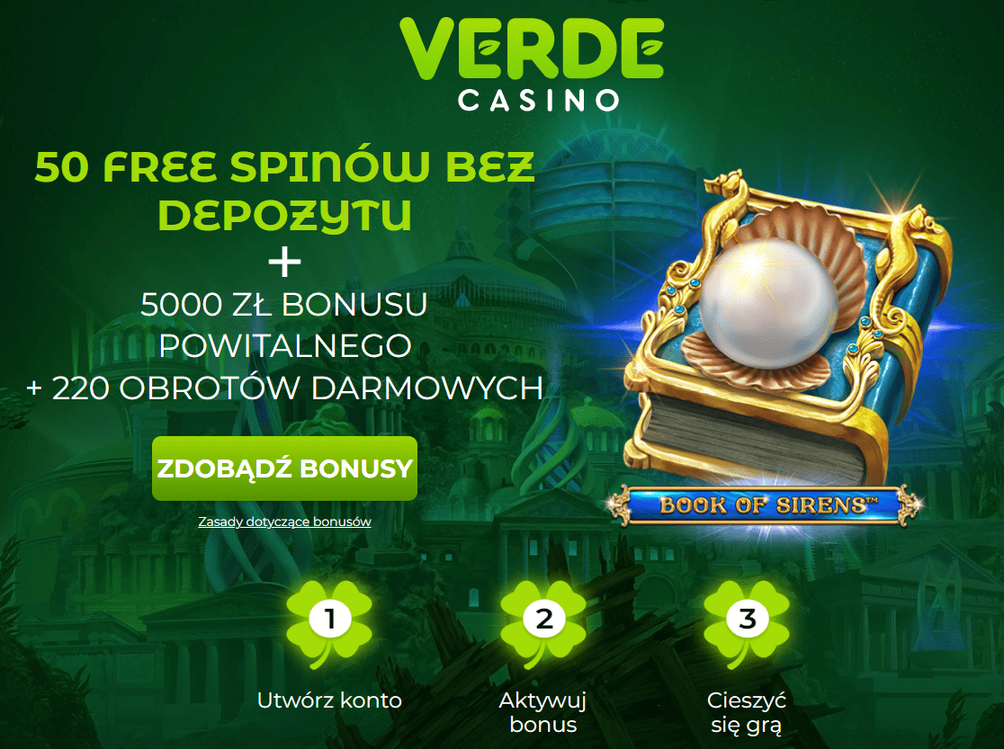 Verde Casino 50 free spins